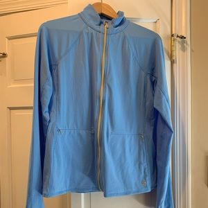 NWT Lilly Pulitzer Luxletic Kapri jacket peri blue